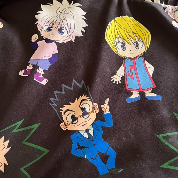 HOT TOPIC Hunter X Hunter Chibi Suspender Skirt Black - Picture 8 of 10